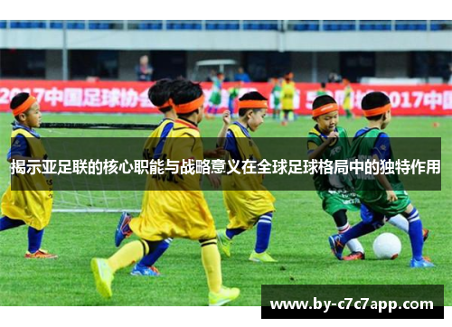 揭示亚足联的核心职能与战略意义在全球足球格局中的独特作用