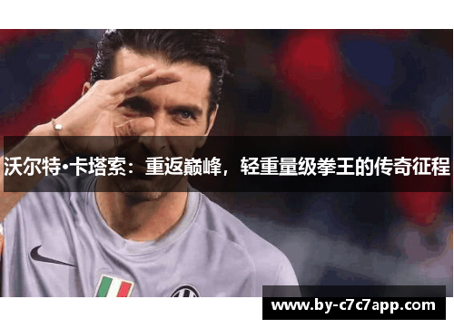 沃尔特·卡塔索:重返巅峰,轻重量级拳王的传奇征程 沃尔特·卡塔索:重返巅峰,轻重量级拳王的传奇征程